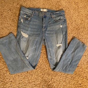GARAGE Ripped Skinny Jeans